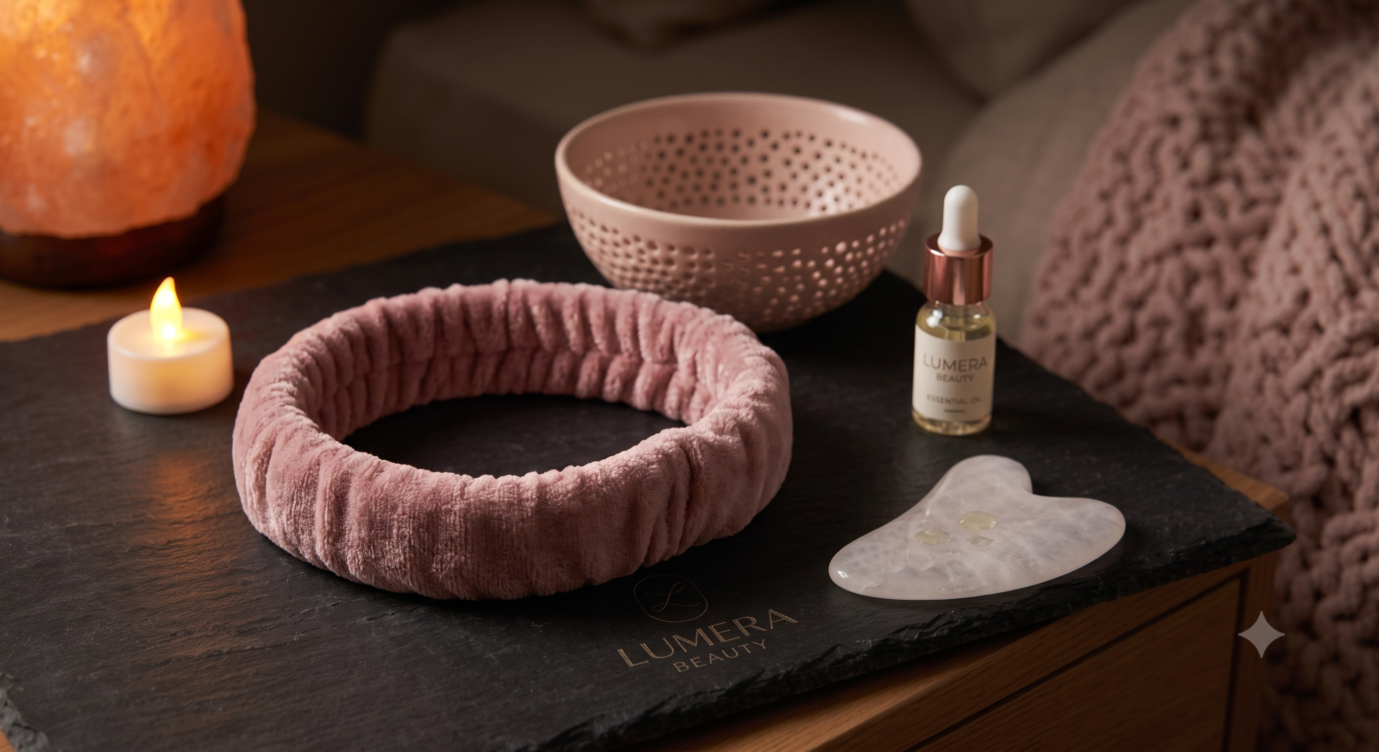 CloudSoft Bentiță Spa Premium (Bentiță pentru Rutina de Îngrijire)